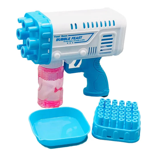 36 / 8 hole bazooka bubble Water gun | Bazooka Water Bubble Gun Toy for Kids, toddlers | Out door Fun Water Spray Gun (Random color)