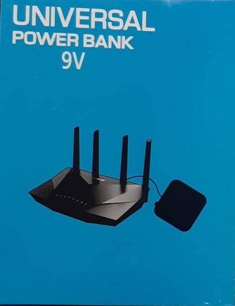 Wifi Router Power Bank 20000 mAH – Reliable Backup Power for Seamless Internet Connectivity | Best Quality Power Bank For Wifi Router - Without Adapter ( Random Color ) - 09 Volt