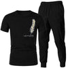 HALF SLEEVE PREMIUM TRENDY PRINTED TRACKSUIT FOR MEN