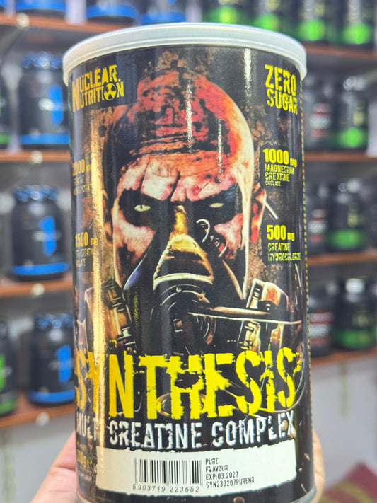 Nuclear Nutrition Synthesis Multi Creatine Complex | 4 Forms of Creatine | Strength & Performance Support 300g
