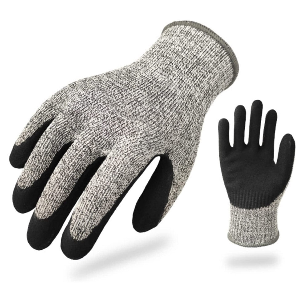 Cut Resistant Safety Gloves – Anti-Slip Protective Work Gloves for Kitchen, Gardening, Industrial & DIY Use | Pair