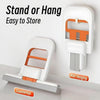 Foldable Desktop Mini Sponge Mop | Portable Wet & Dry Cleaning | Self‑Squeezing Mop for Kitchen, Bathroom, Car & Glass