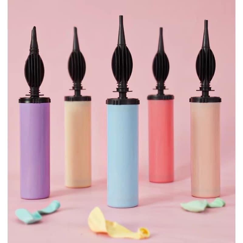 Air Inflator Portable Hand Held Birthday Party Balloon Pump ( Random Colour)