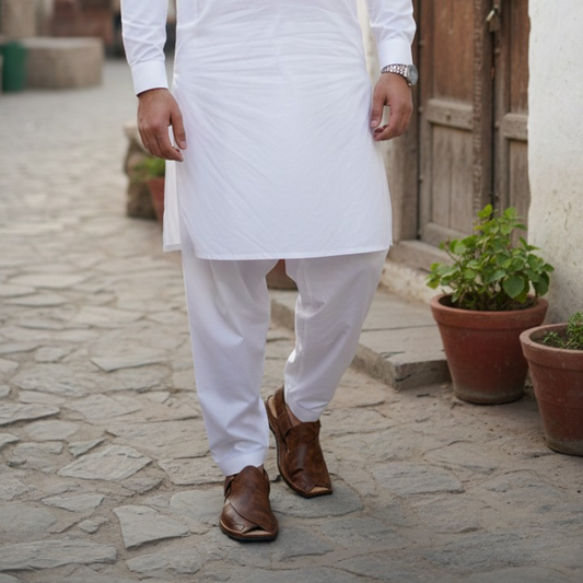 Peshawari Zalmi HP Shape Chappal – Babar Sher Color | Original Leather Sole (Size 70 to 12)