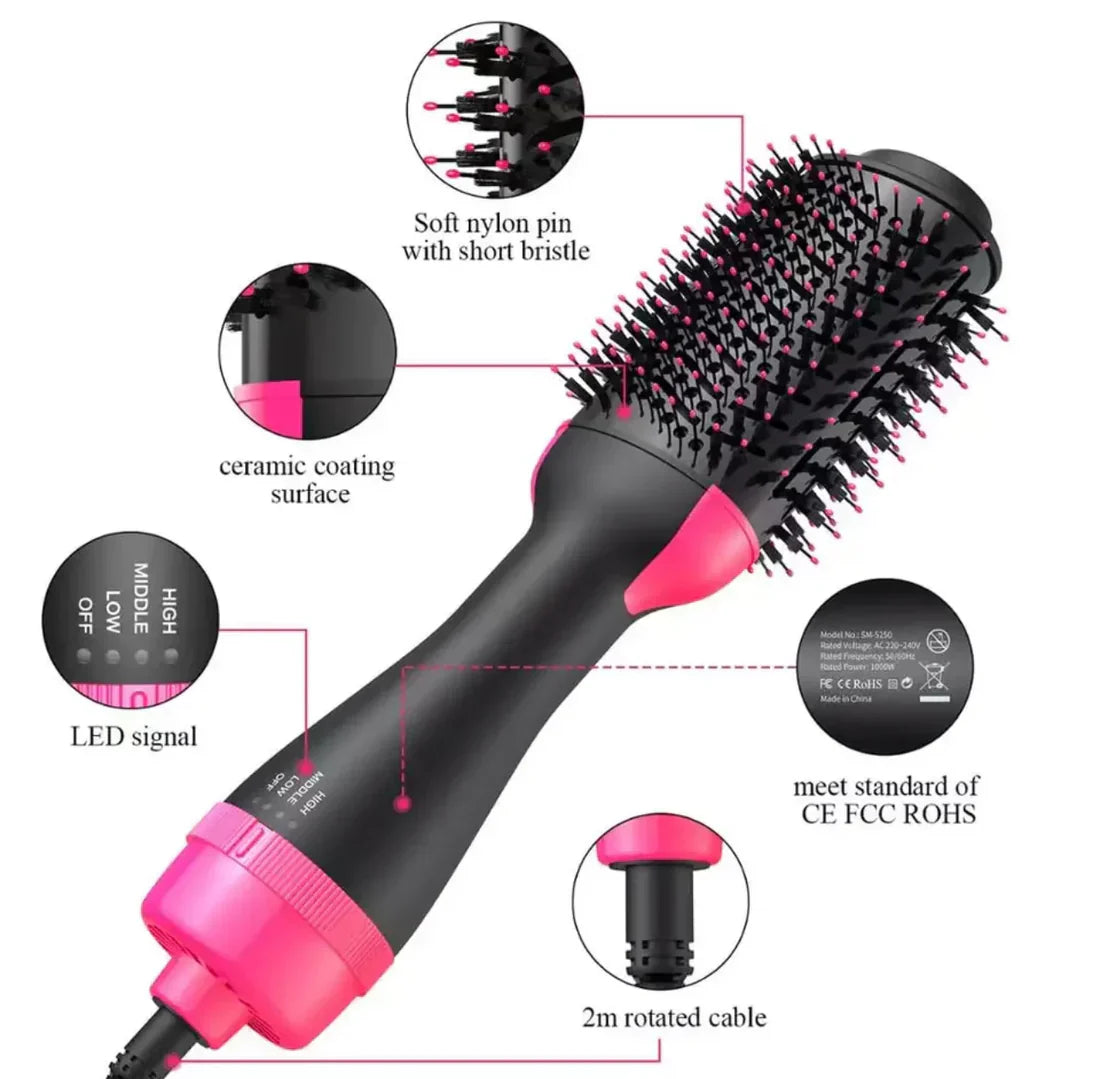women hair styling tool

salon hair styler

quick hair styling

professional hair styler

one step hair dryer

home salon tool

hair volumizer brush

hair styler comb

hair straightener brush

hair roller brush

hair curler brush

hair care gadget

hair brush dryer

hair beauty tool

electric hair comb

2 in 1 hair dryer brush

1000w hair dryer