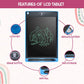 Hardbound LCD Writing Pad 8.5 inch LCD Tablet(random color )