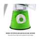 TableTop Drum Grater | Manual Vegetable Cutter Slicer & Grater | Multi-Functional Kitchen Gadget - High Quality (Random Color)
