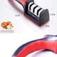 3-in-1 Knife Sharpener With Fruit And Meat Knife Peeler.3-Stage Diamond Coated Knife Sharpener,Kitchen Helper Three-piece Knife Sharpener Set With a Knife Ceramic peeler