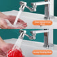 1080°Rotatable Faucet Aerator Bathroom Washbasin Tap Splash Filter Kitchen Faucet Extend Faucet Water Saving Bubbler Nozzle (Plastic)