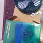 Folding Telescopic Floor Fan 3 Gears Summer Silent Desktop Retractable Fan for Office Bedroom School USB Rechargeable Ventilator