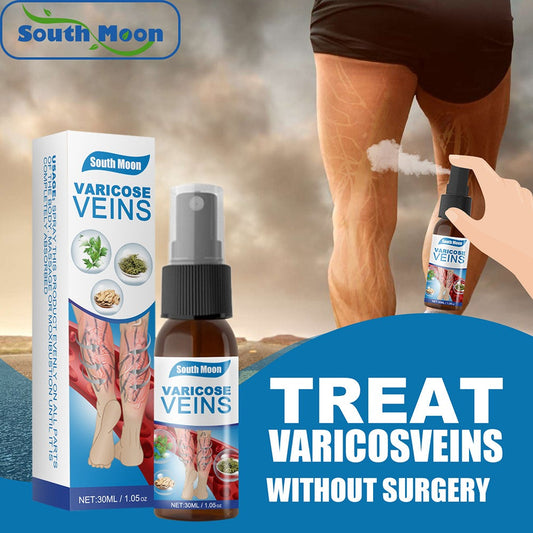 30ml Varicose Veins Treatment Spray Varicose Vein Treatment Cream Repair Varicocele Removal Pain Relief Kidney Inflammation Legs Vein Health Care Spray