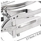 Stainless Steel French Fries Potato Cutter Double Blade High