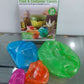 Food Covers Set of 4 Silicone Fresh Keeping Wrap Food Wraps Seal (Random color)