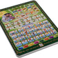 Arabic Learning Tablet for kids 2 in 1 Prayer and Letters (Arabic & English) Learning - Multi Color
