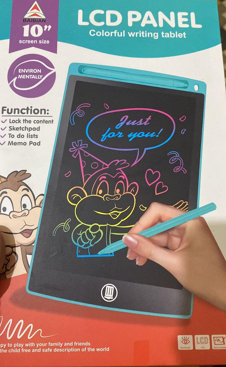 10 inch Writing Pad LCD Tablet For Kids (random color )