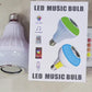 Smart LED Light Bulb with Built-in Bluetooth Speaker + Remote | Best Quality Bluetooth Speaker