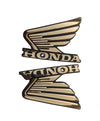 2 Pcs Fuel Tank Honda Monogram Pair Markay Universal - Honda Tanki MonoGram | CD 70 Motorcycle Monogram