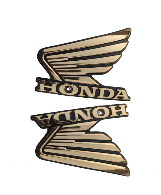 2 Pcs Fuel Tank Honda Monogram Pair Markay Universal - Honda Tanki MonoGram | CD 70 Motorcycle Monogram