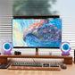 BX-39 Mini G Wireless Speaker with RGB Light & Wireless Charging – Portable Bluetooth 5.3 Speaker & Bedside Lamp