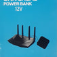 Wifi Router Power Bank 20000 mAH – Reliable Backup Power for Seamless Internet Connectivity | Best Quality Power Bank For Wifi Router - Without Adapter ( Random Color ) - 09 Volt