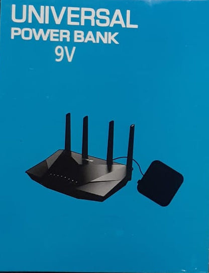 Wifi Router Power Bank 20000 mAH – Reliable Backup Power for Seamless Internet Connectivity | Best Quality Power Bank For Wifi Router - Without Adapter ( Random Color ) - 09 Volt