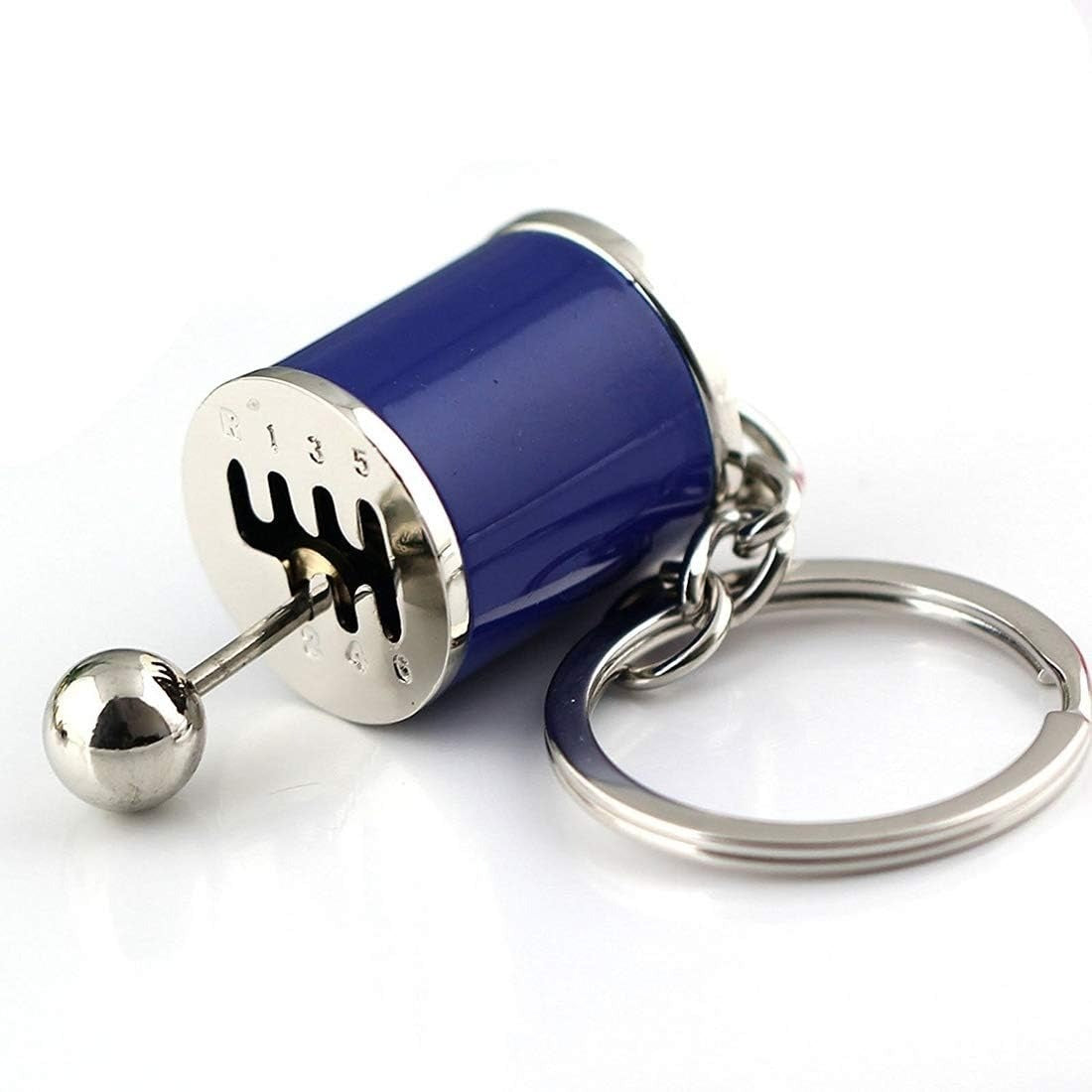 Car Gearbox Manual Transmission Lever Keychain – Metal Pendant Keyring | Key-Chain For Bikes & Cars - Random Color