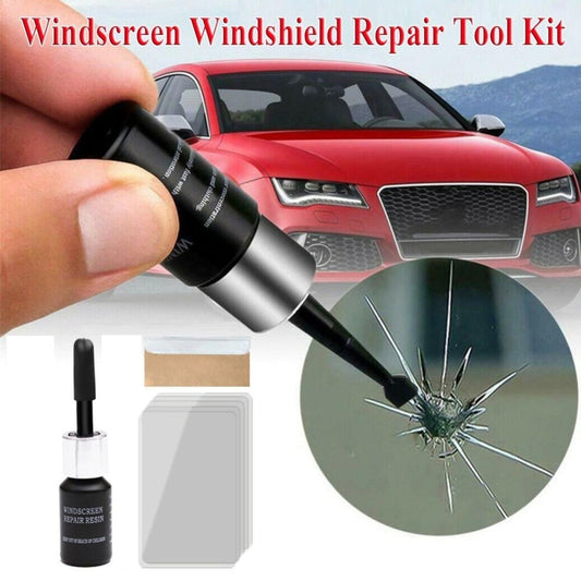 Glass Crack Nano Repair Fluid For Car Windshield – Quick, Easy, And Effective Solution To Repair Cracks, Chips, And Scratches Instantly