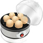 DSP Professional 350W Electric Egg Boiler With Steam Rack And Measuring Cup
