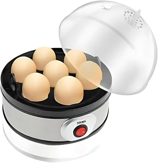 DSP Professional 350W Electric Egg Boiler With Steam Rack And Measuring Cup