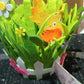 Easter Baskets – Portable Round Non-Woven Buckets for Kids & Adults | Small Woven Party & Birthday Decoration Supplies