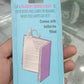 Mini Book Light with Clip – Portable LED Reading Lamp, Travel Bedroom Night Light, Eye Protection (Random Color)