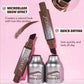 Huxibeauty Brow Fection Angled Brush And Dip Liquid Eyebrow Gel Pen For Daily Makeup Needs - Black