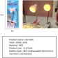 Mini Book Light with Clip – Portable LED Reading Lamp, Travel Bedroom Night Light, Eye Protection (Random Color)