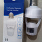 Infrared Motion Sensor Lamp Holder – 360° Smart Light Socket with Automatic On/Off Detection