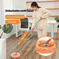 360° Rotating Microfiber Mop | Round Shape | Extendable Adjustable Stick | Floor Cleaning Accessories for Home