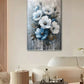 Flowers Design Stickytiles Frame Providing Creative Floral Pattern Attractive Look Home Decoration Support - 12*16