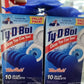Ty-D-Bol In-Tank Blue Toilet Bowl Cleaner Tablets, Value Pack (10 Count) – Cleans, Deodorizes & Provides Continuous Blue Water Every Flush