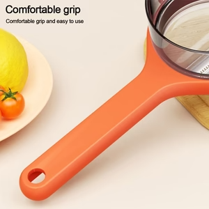 Multi‑Functional Vegetable & Fruit Peeler | With Integrated Storage Container | Easy Kitchen Tool - 7 inches (Random Colour)