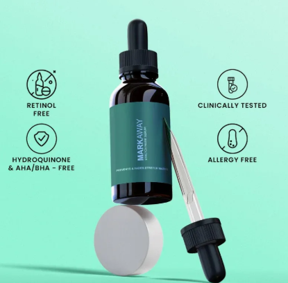 Markaway DermaRepair Stretch Mark Therapy Serum Advanced Care For Skin Smoothness Restoration And Visible Mark Reduction - 30ML