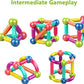 Magnetic Toys Building Blocks - 36 PCS Kids Magnet Balls and Rods Set Toddler STEM Sticks Toy Learning Educational Block Games Stacking Toys for Boy Girl Age 3+ Years Old Preschool
