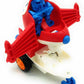 Transforming Aeroplane Friction Toy For Kids With Quick Character Change High Quality Abs Material And Fun Play (Random Color)