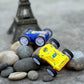 360° Stunt Car Toy - Double-Sided Flip Action, Friction Powered, Cartoon-Themed Racer - Durable & Safe Kids Toy Car - Indoor & Outdoor Fun (Random Colour)