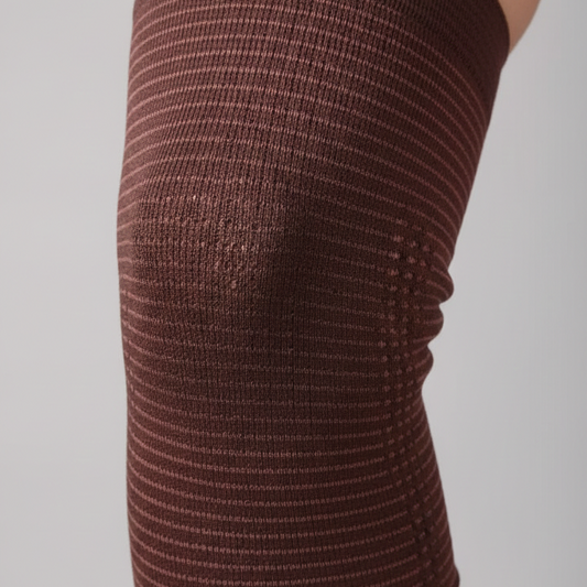 1 PC JAF Elasticated Knee Support Deluxe Knee Brace – Comfortable Compression Support (Large)