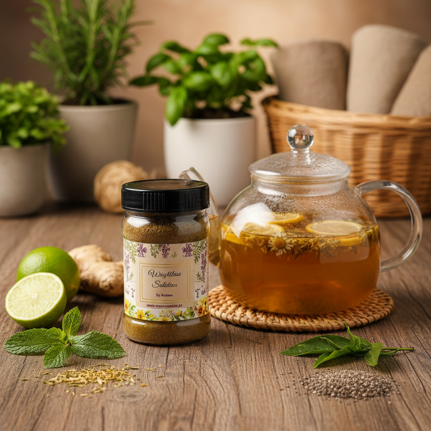 Rubina's Natural Weight Management Solution The Organic Picks Weightless Solution Pure & Natural Weightless Formula | 300g