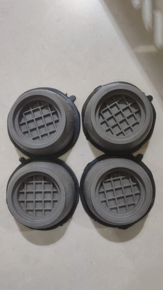 4Pcs Universal Anti‑Vibration Feet Pads | Washing Machine, Dryer, Refrigerator & Furniture Non‑Slip Rubber Mat (Big Size)