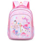 Hello Kitty Themed Pink Children School Bag Stylish Durable And Spacious Design For Daily School Use