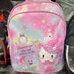 Hello Kitty Themed Pink Children School Bag Stylish Durable And Spacious Design For Daily School Use