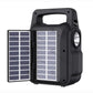 GTS‑1767 Solar Wireless Bluetooth Speaker | MP3, FM Radio, SD Card, USB | LED Flashlight Portable