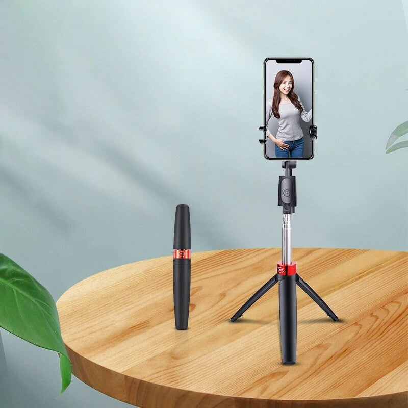 Y9 Wireless Selfie Stick Tripod with Bluetooth Remote Control – Adjustable Phone Stand for Photos & Videos