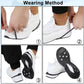 5 Studs Anti Skid Ice Snow Camping Walking Shoes Winter Safety Boots Universal Professional Climbing Crampons - 1 Pair